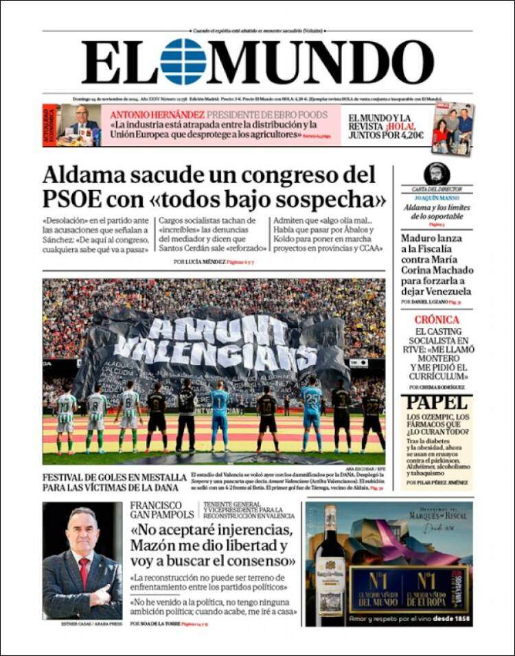 'El Mundo' 24 'El Mundo' 24