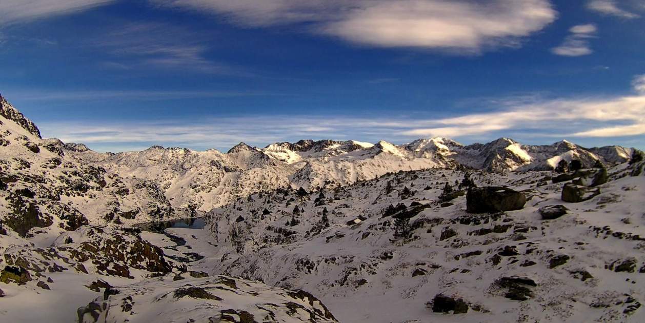 Alerta per vent al Pirineu, pluja al nord-oest i força núvols aquest dilluns
