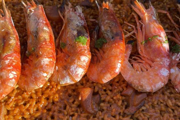 Arroz de sepia y gamba roja / A.S.I. Arroz de sepia y gamba roja / A.S.I.