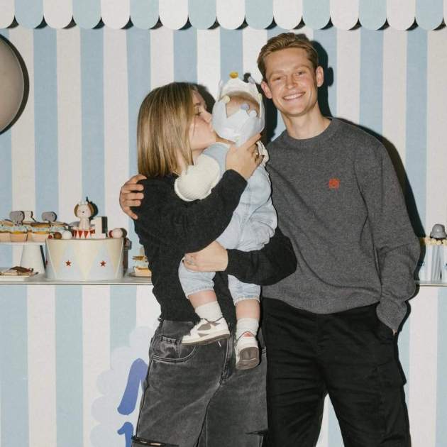 Frenkie de Jong, Mikky Kiemeney i Miles / Instagram Frenkie de Jong, Mikky Kiemeney i Miles / Instagram