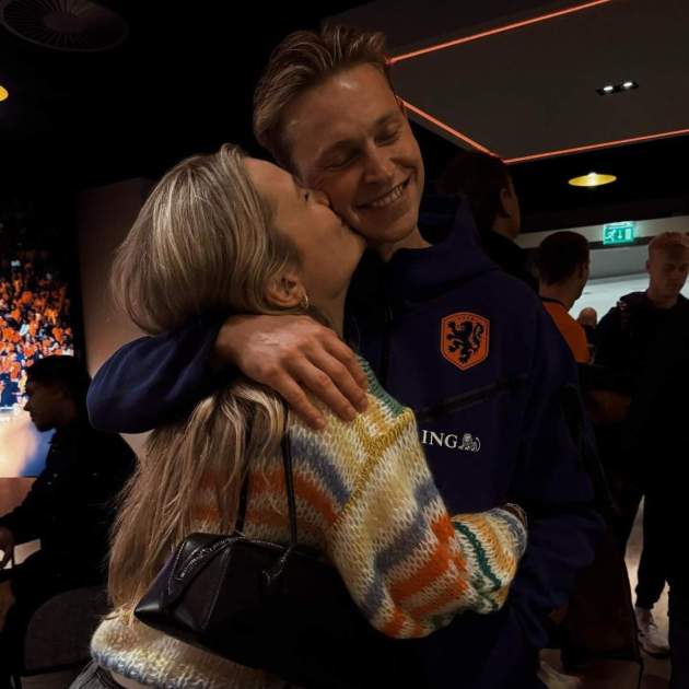 Frenkie de Jong y Mikky Kiemeney / Instagram Frenkie de Jong y Mikky Kiemeney / Instagram