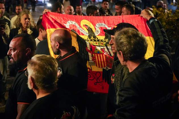 Manifestació de l'extrema dreta a Madrid / FOTO: Europa Press Manifestació de l'extrema dreta a Madrid / FOTO: Europa Press
