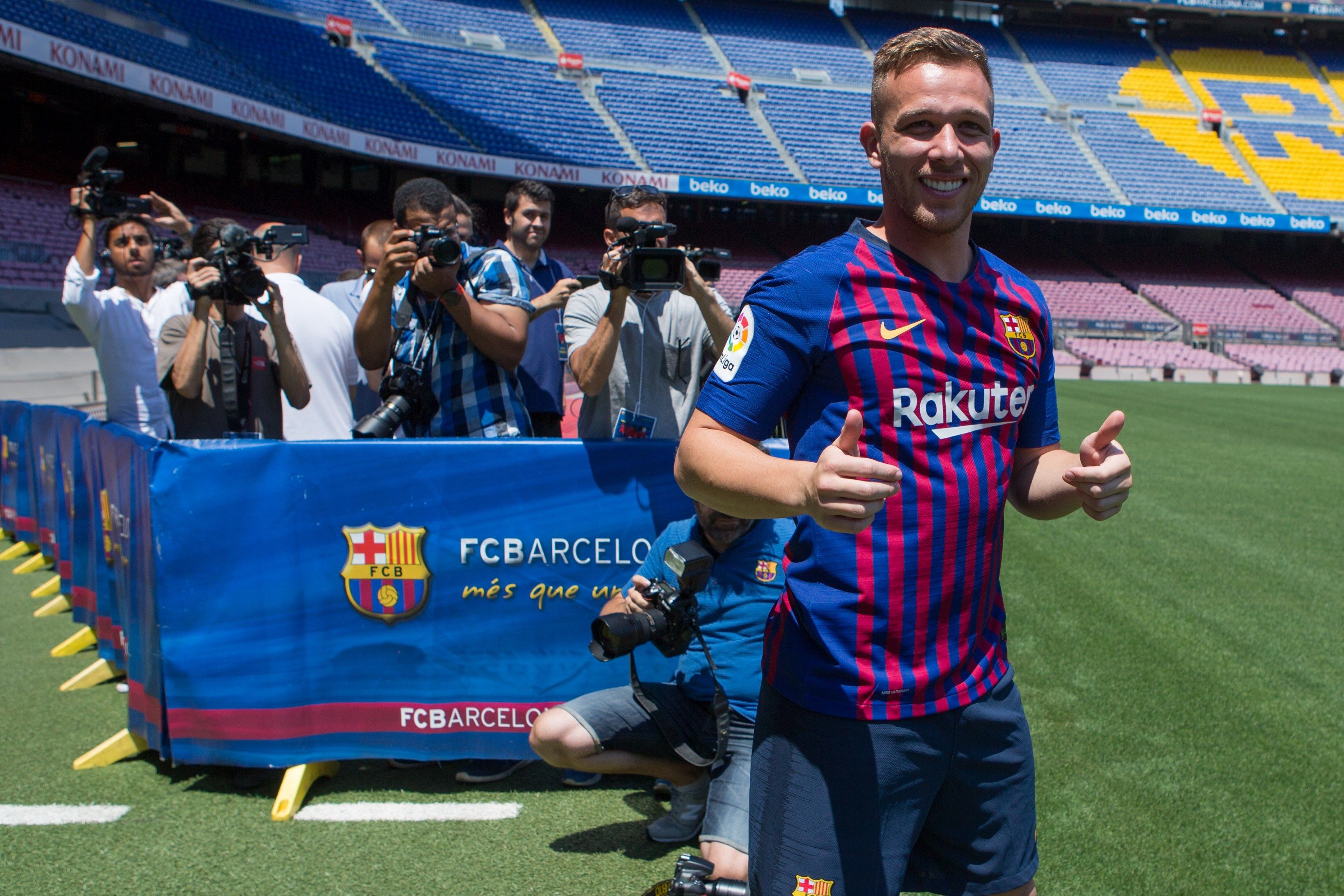Arthur promete posesión, trabajo y ADN Barça