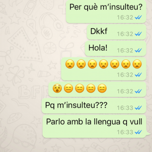 conversa whatsapp Gisela Rodríguez