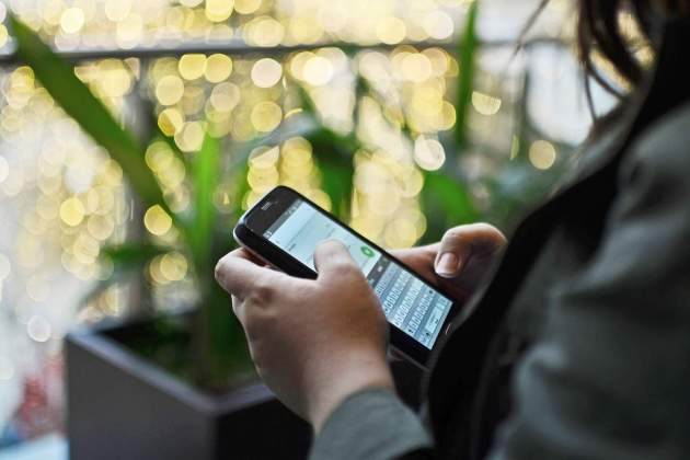 Persona utilizando su teléfono. Foto: Pixabay Persona utilizando su teléfono. Foto: Pixabay