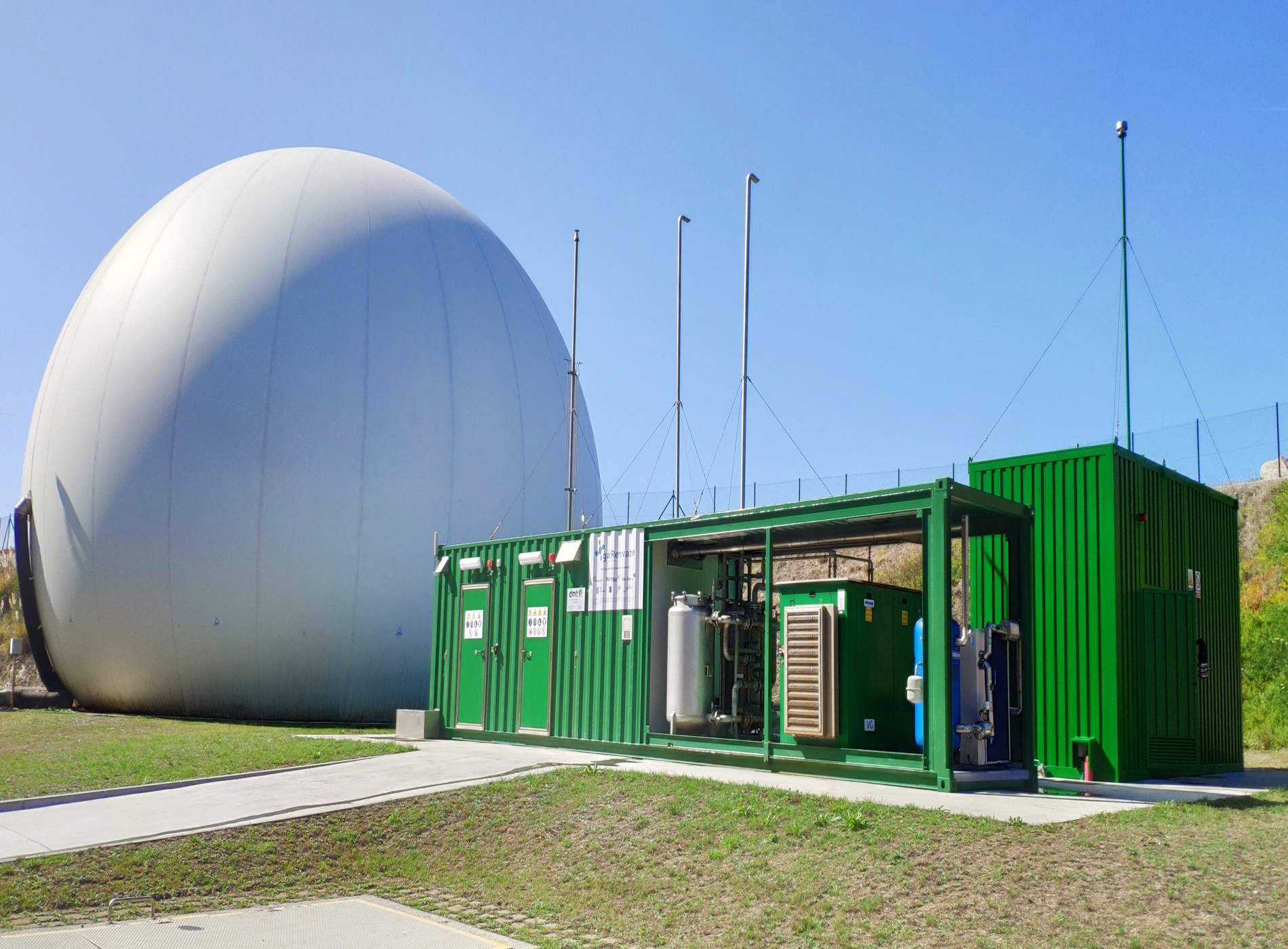 Fotografia d'Edar de Bens, planta de biometà de Naturgy situada a a En Coruña, Galícia / Foto: Europa Press Fotografia d'Edar de Bens, planta de biometà de Naturgy situada a a En Coruña, Galícia / Foto: Europa Press