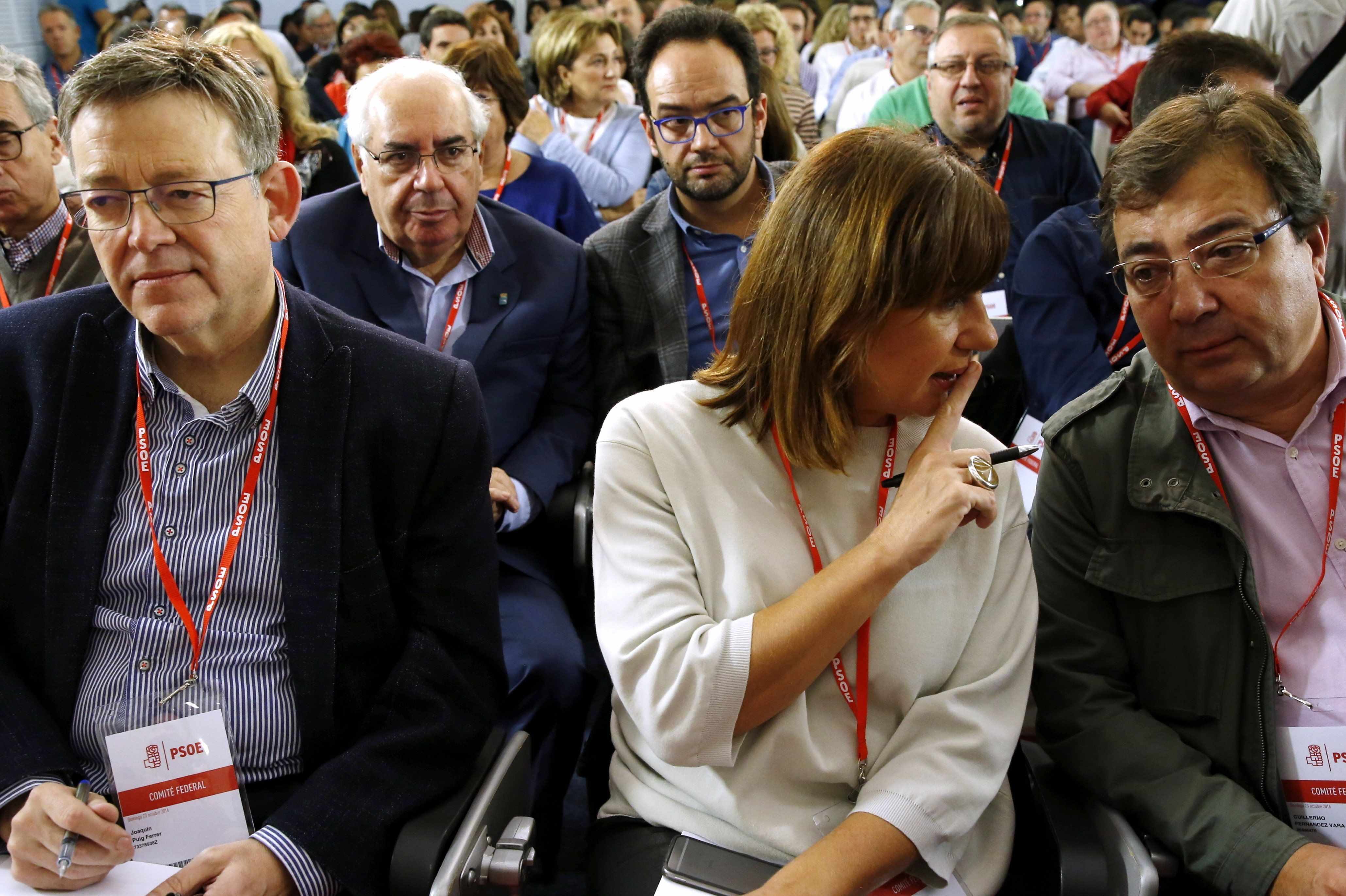 L'abstenció a Rajoy pot fer perillar la majoria de governs autonòmics socialistes