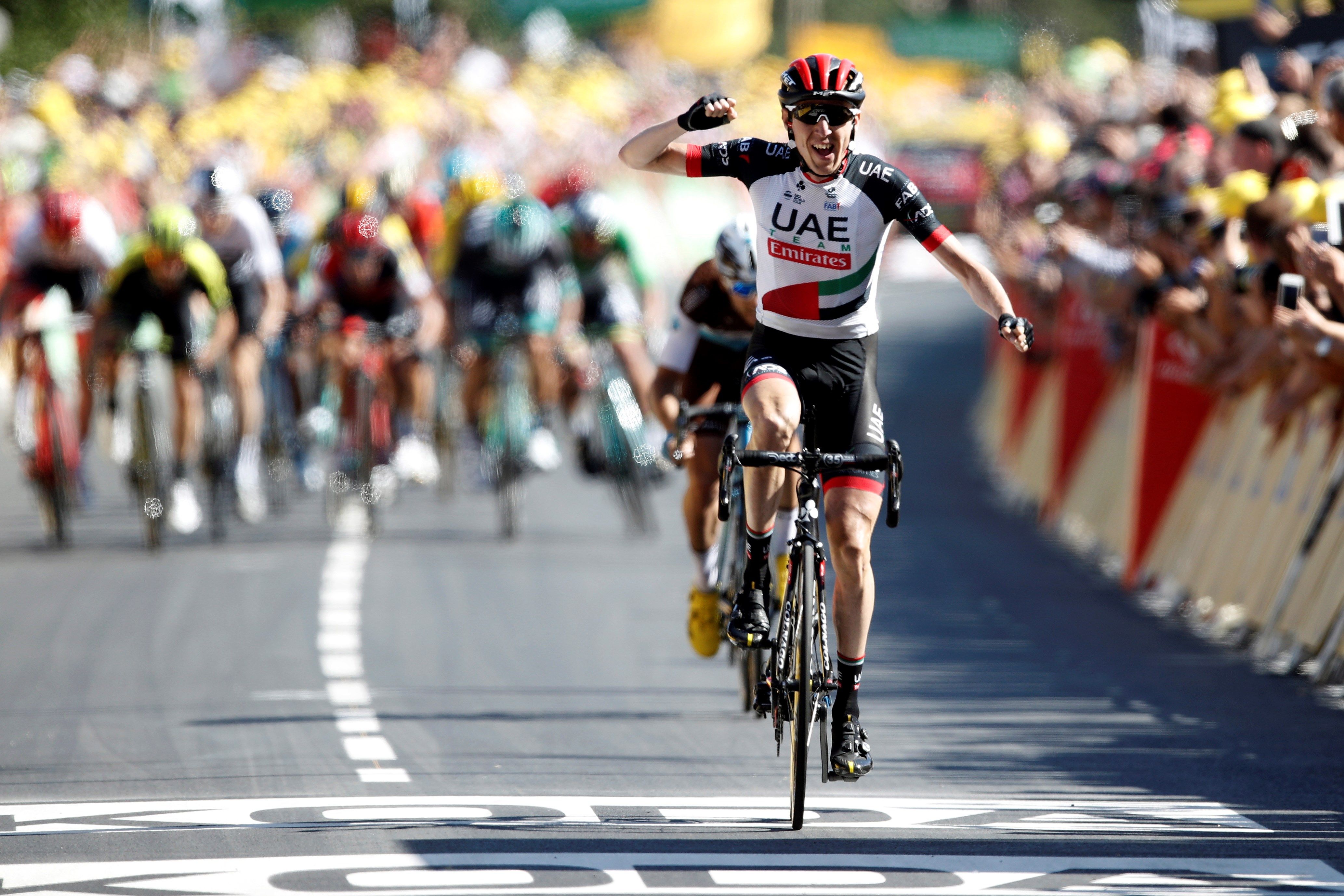 Dan Martin conquista el Muro de la Bretaña