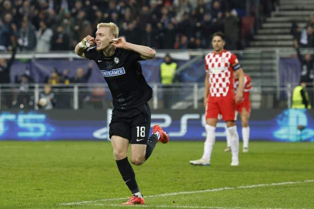 Mika Biereth Sturm Graz Girona / Foto: Europa Press Mika Biereth Sturm Graz Girona / Foto: Europa Press