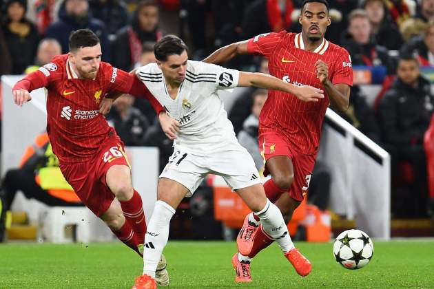 Brahim Diaz Liverpool Reial Madrid EFEw Brahim Diaz Liverpool Reial Madrid EFEw