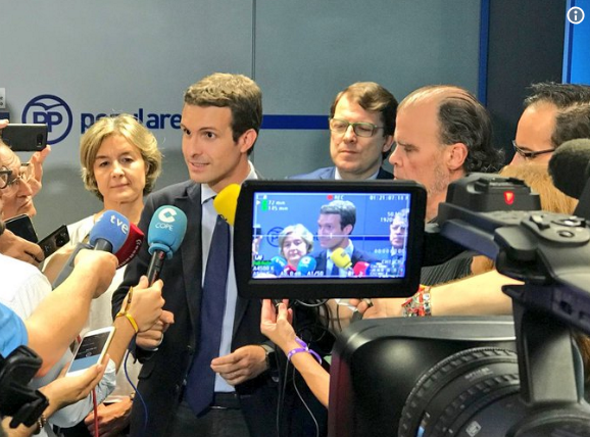 Casado, desatado: tilda de "humillación" la decisión alemana y ataca Schengen