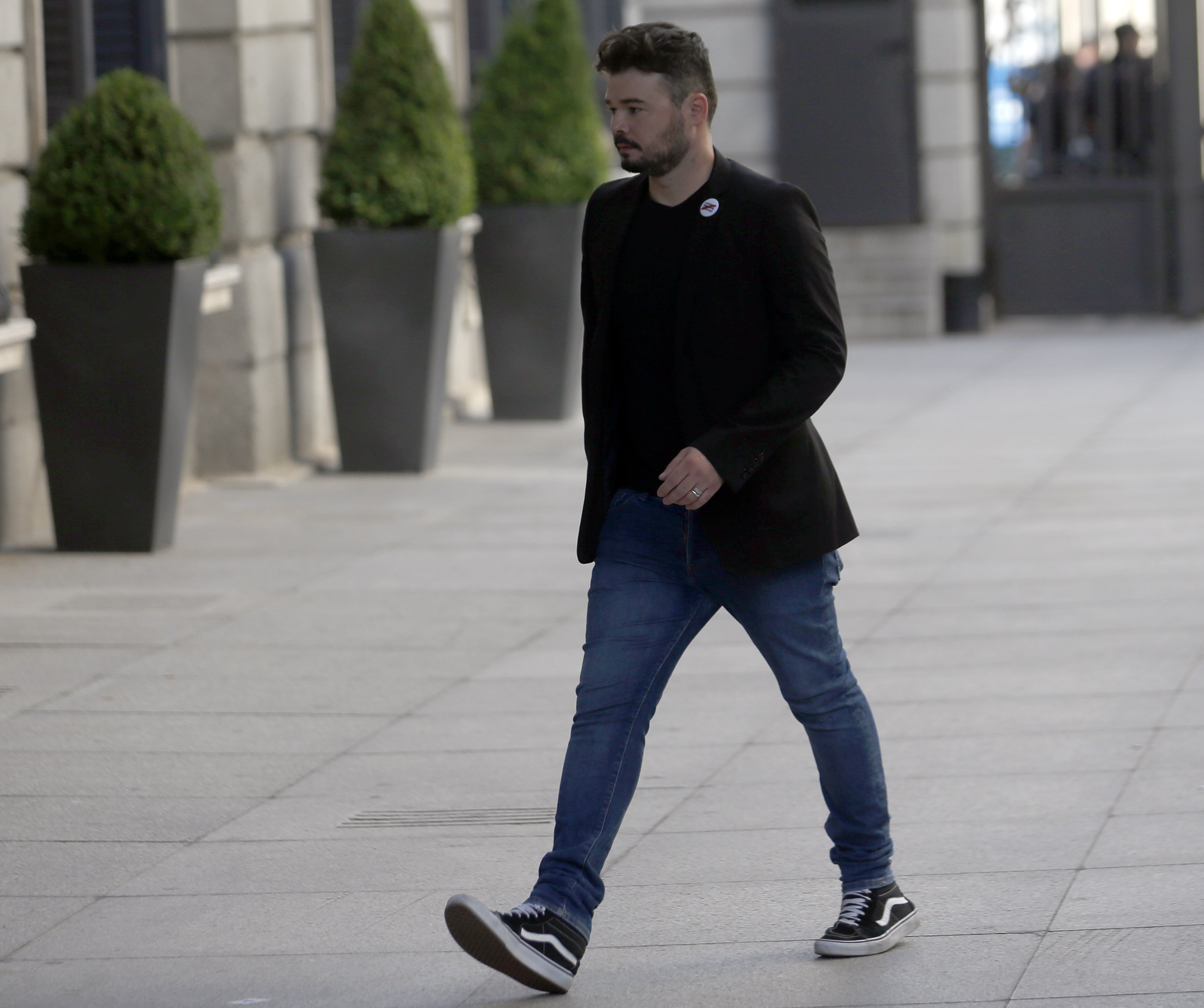 Rufián: "No s'ha de traficar amb l'1-O"