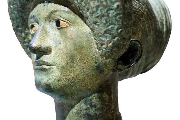 Retrato femenino de bronce conocido como Retrato femenino de bronce conocido como