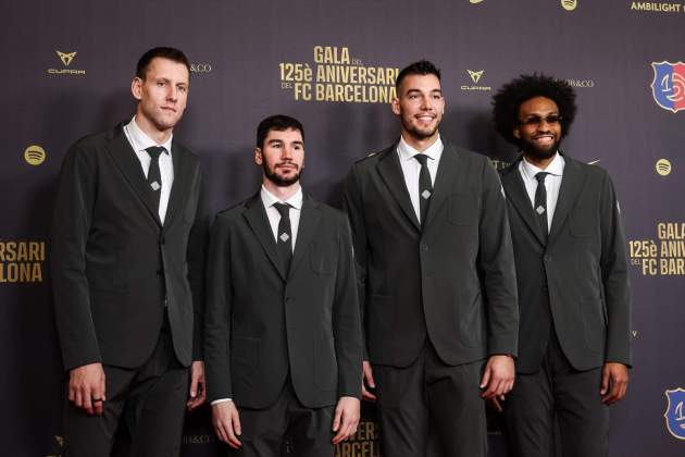 Jan Vesely, Darío Brizuela, Willy Hernángomez i Jabari Parker / Foto: Europa Press Jan Vesely, Darío Brizuela, Willy Hernángomez i Jabari Parker / Foto: Europa Press