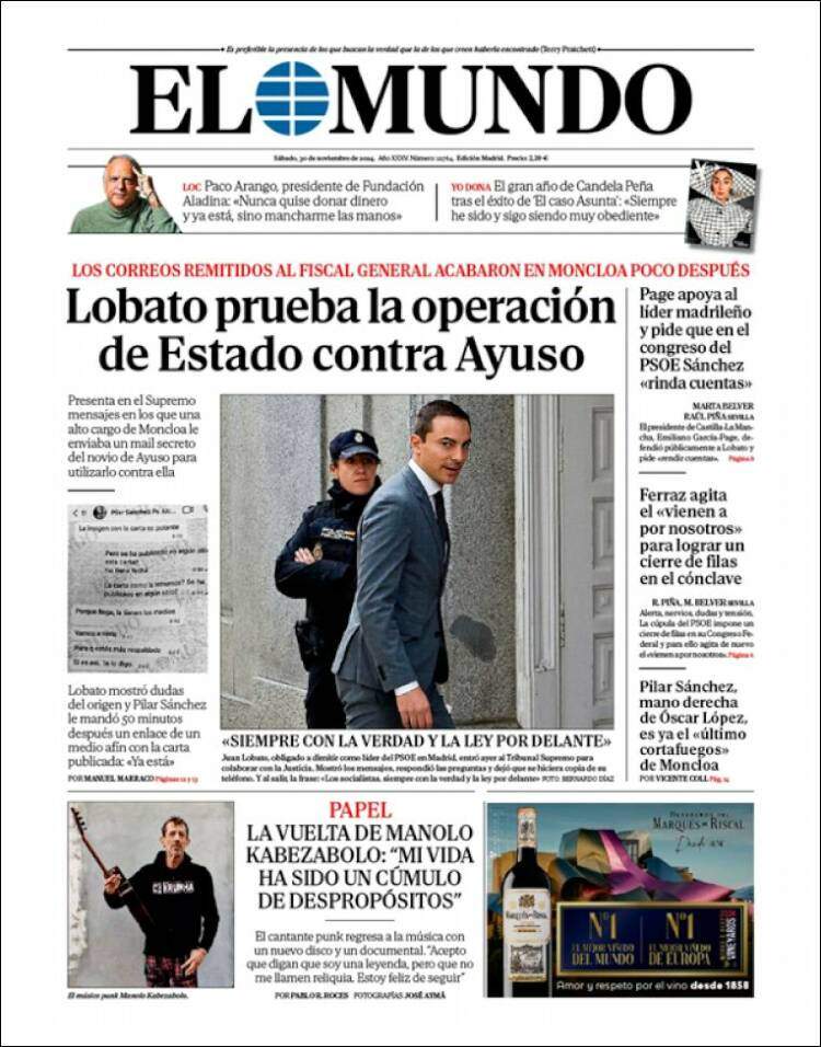 'El Mundo' 30 'El Mundo' 30