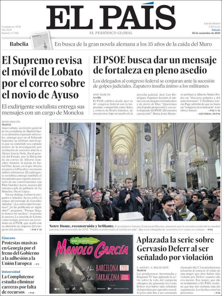 'El País' 30 'El País' 30