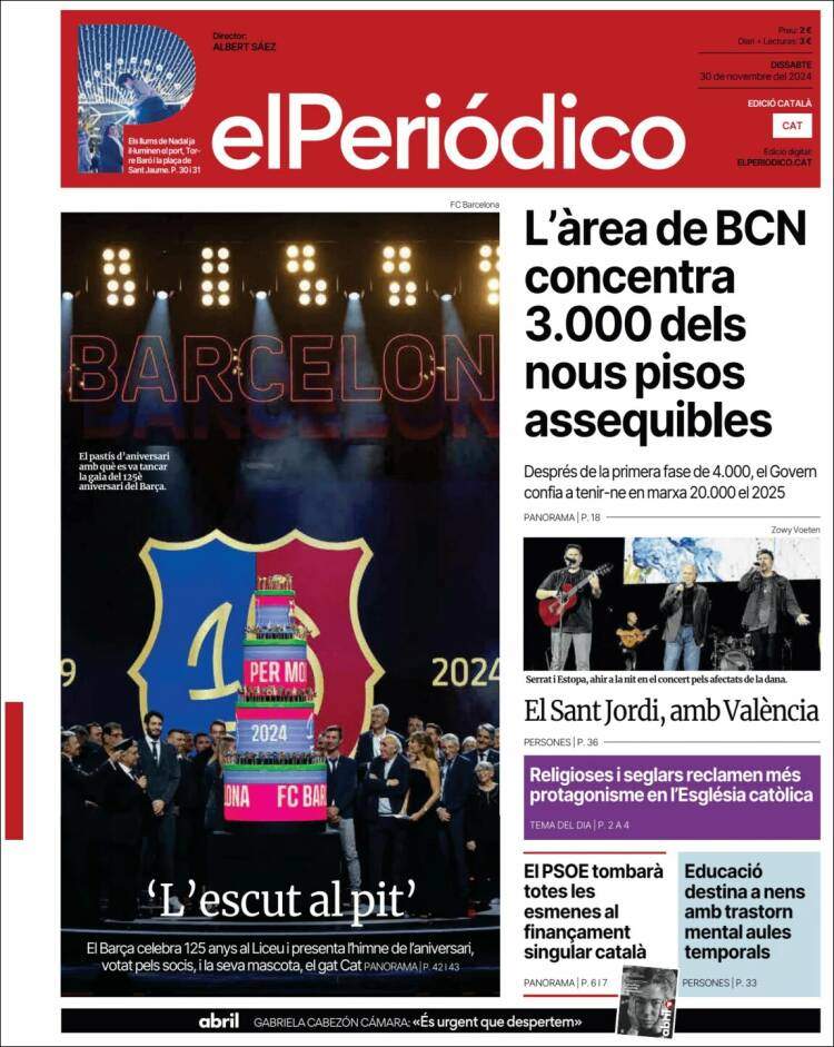 'El Periódico' 30 'El Periódico' 30