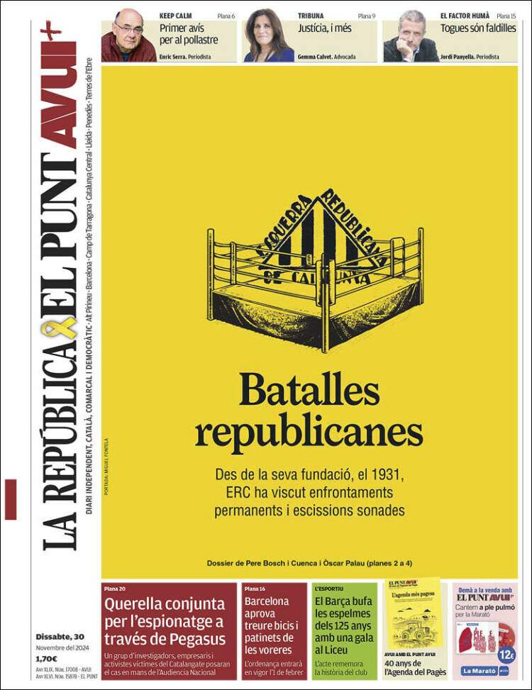 'El Punt Avui' 30 'El Punt Avui' 30
