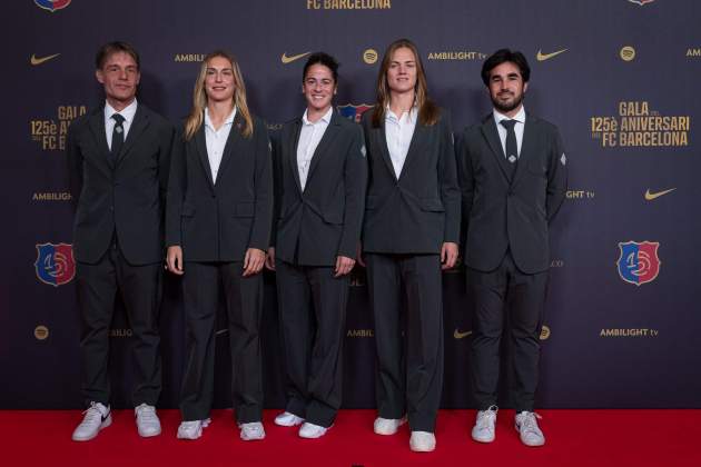 Primer equip femení a la gala del 125è aniversari / Foto: FC Barcelona Primer equip femení a la gala del 125è aniversari / Foto: FC Barcelona
