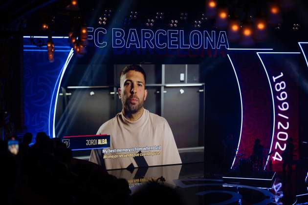 Jordi Alba a la gala del 125è aniversari del Barça / Foto: FC Barcelona Jordi Alba a la gala del 125è aniversari del Barça / Foto: FC Barcelona