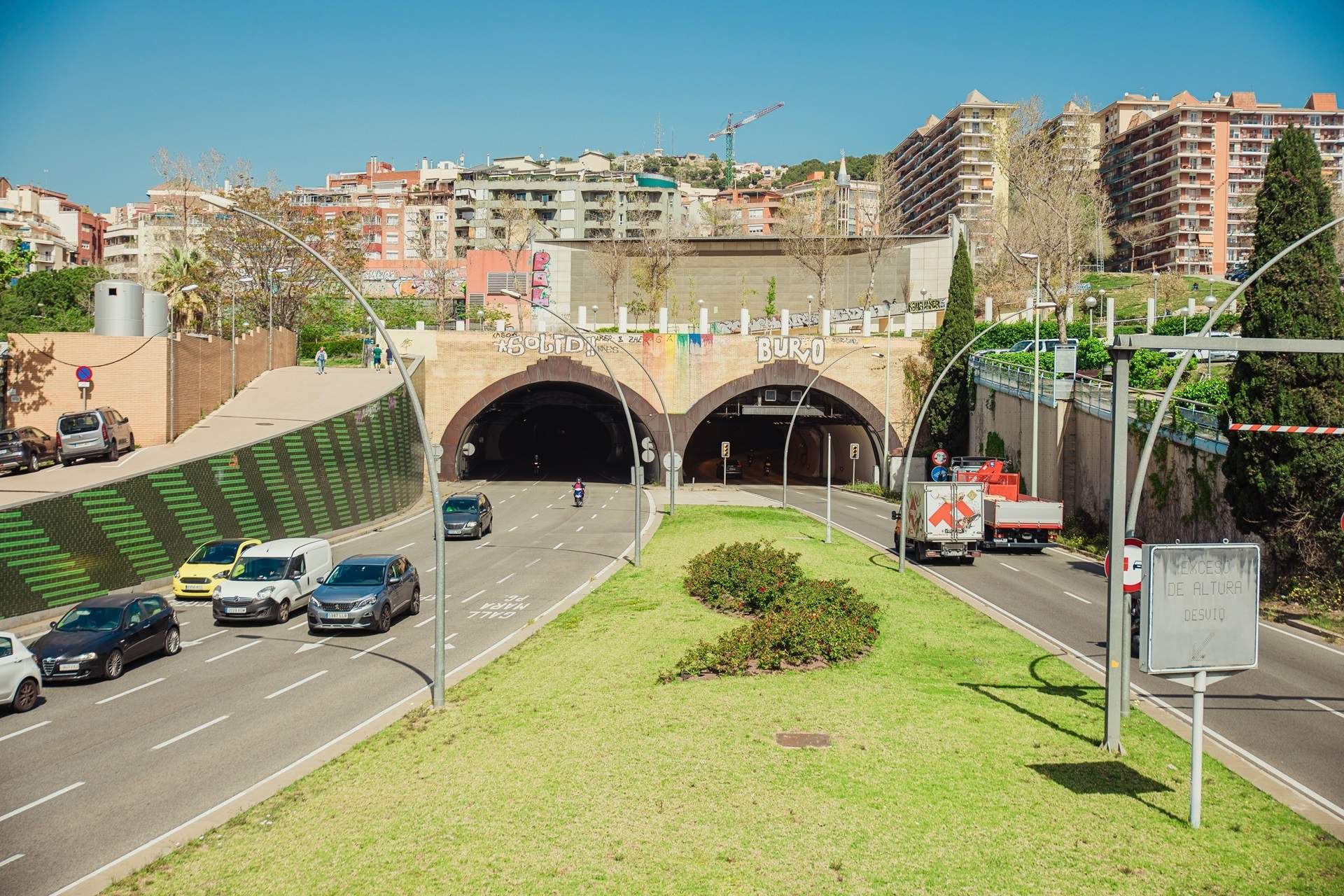 Les obres de millora del túnel de la Rovira comencen dilluns i implicaran talls nocturns del trànsit