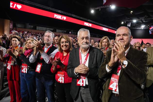 chaves griñan congreso psoe sevilla - Europa Press