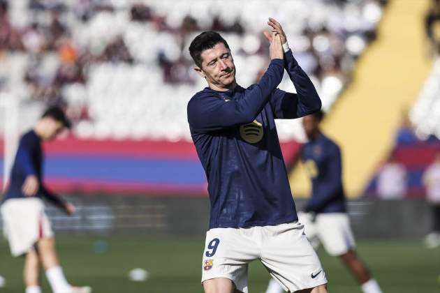 Barça - Las Palmas a la Lliga Lewandowski / Foto: Europa Press