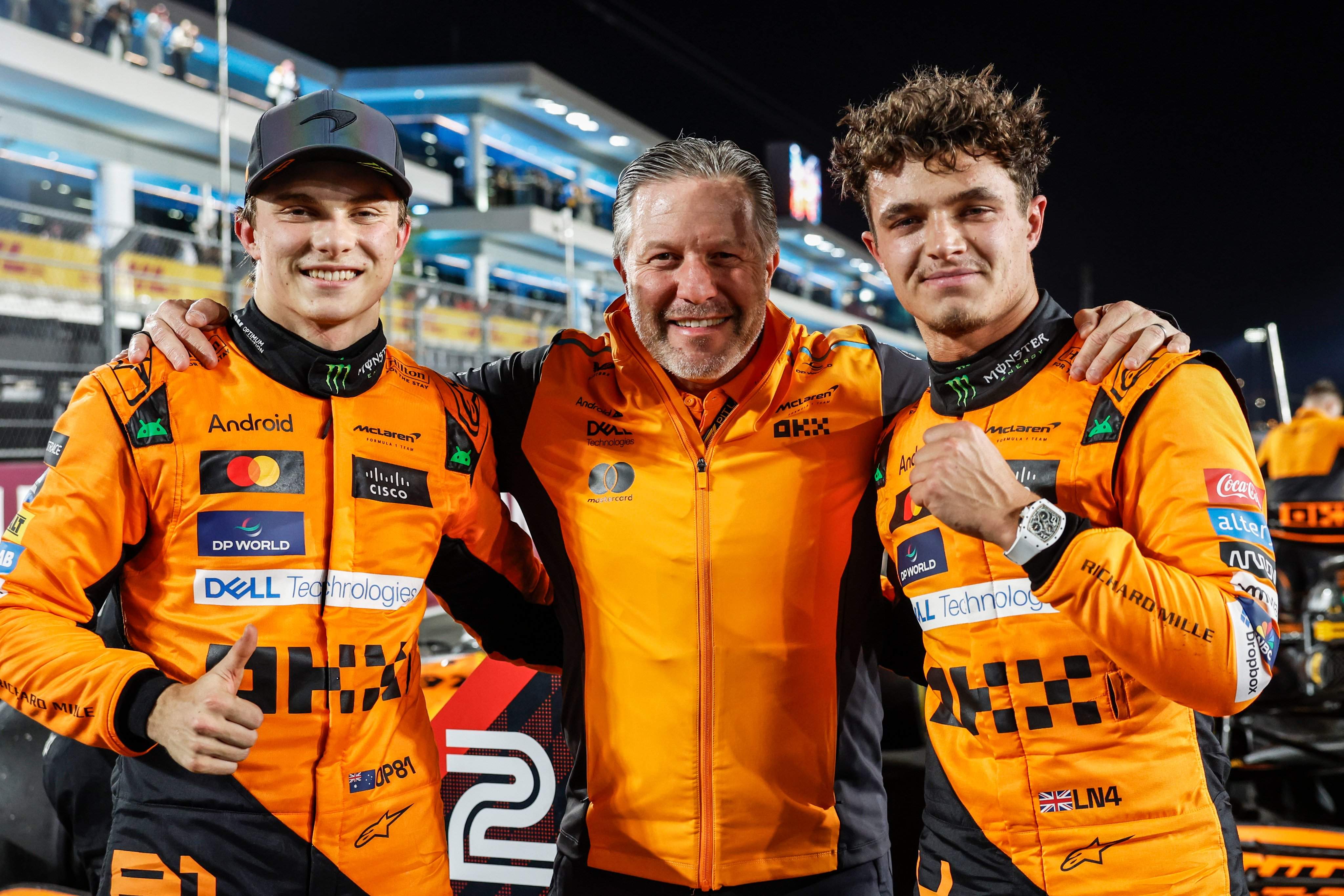 McLaren sigue cocinándose el Mundial de Constructores con un doblete en la sprint de Qatar