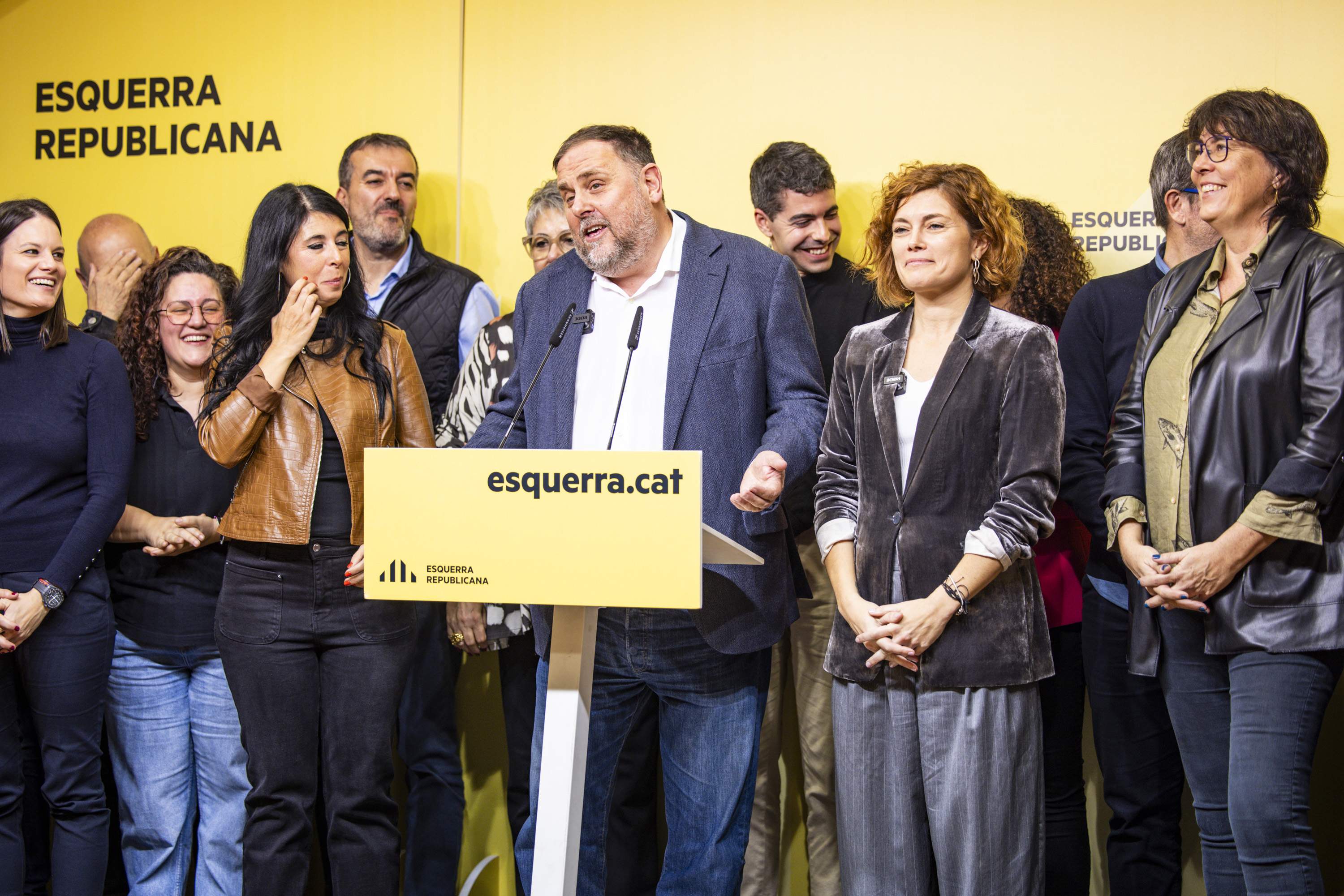 Junqueras reivindica la seva victòria: "Ens hem quedat a 111 vots, estem destinats a liderar ERC"