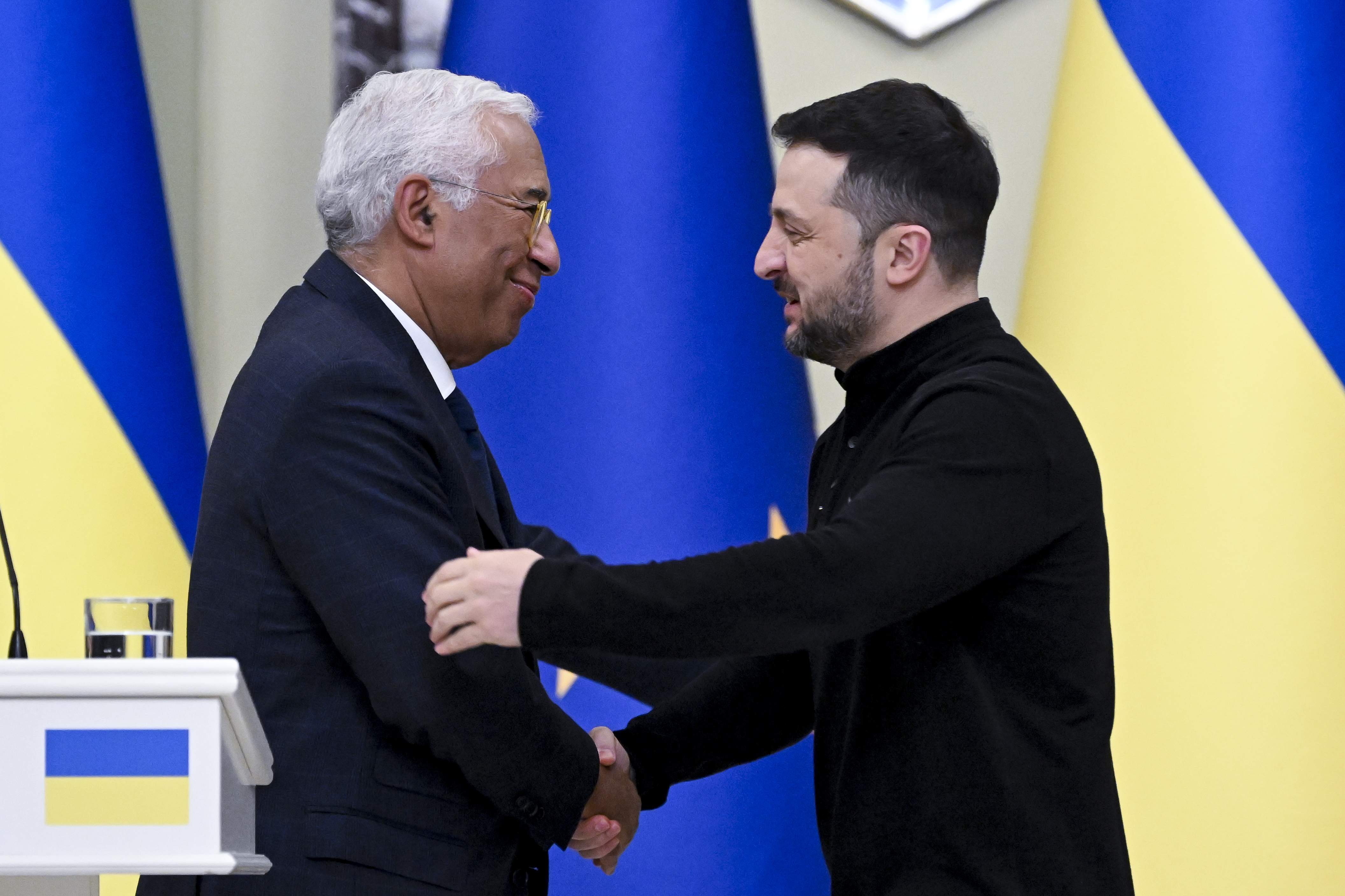 António Costa asegura que la UE defenderá la "soberanía e integridad territorial" de Ucrania