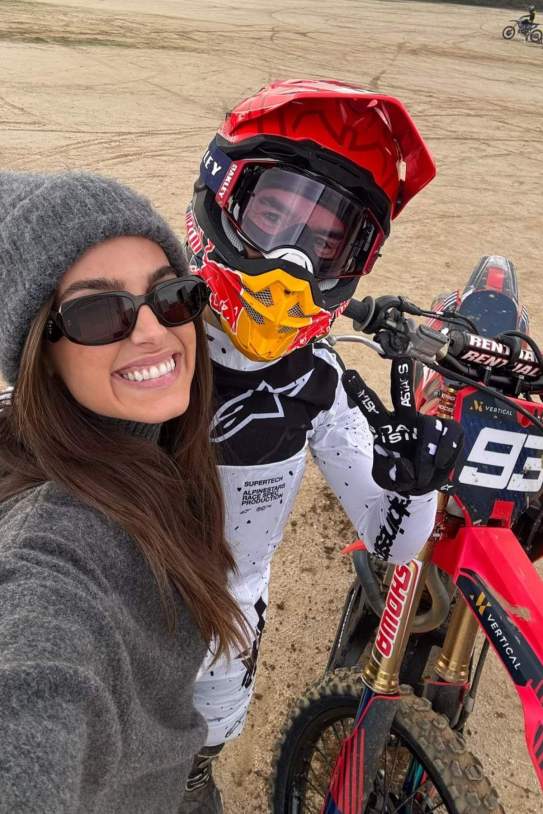 Gemma Pinto y Marc Márquez / Instagram