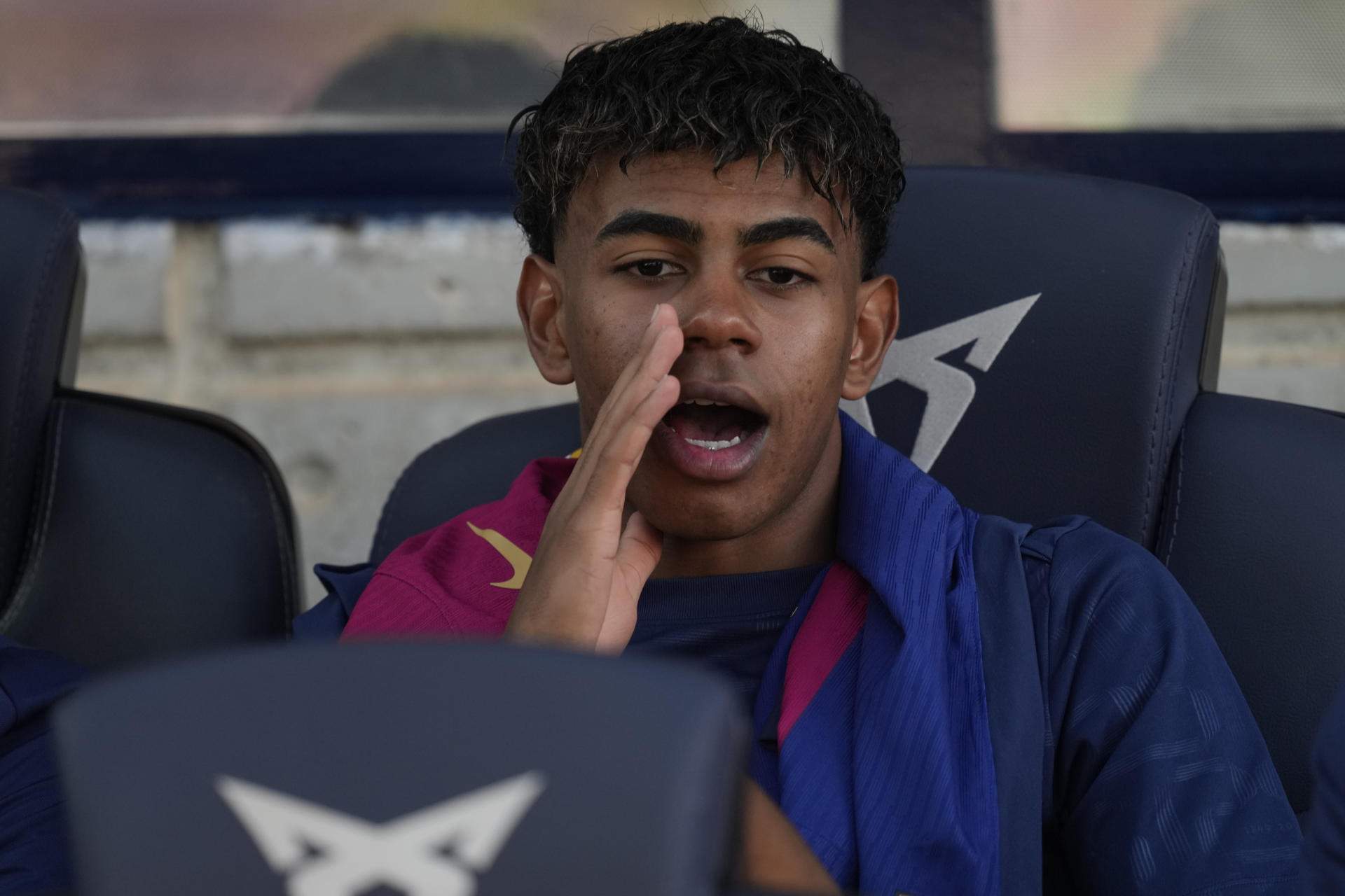 Lamine Yamal banquillo / Foto: EFE