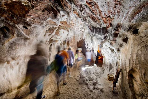 Mines de sal de Cardona. Foto: Diputació de Barcelona Mines de sal de Cardona. Foto: Diputació de Barcelona