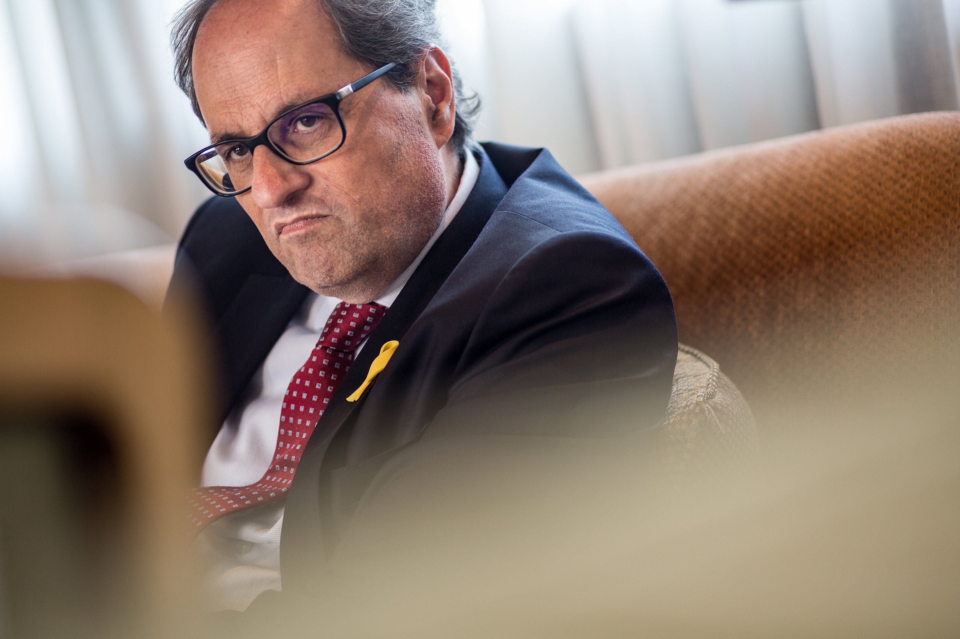 Torra: "Me equivocaría mucho si no contrastara con Puigdemont todo lo que estamos haciendo"