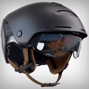 Casco con iluminación LED