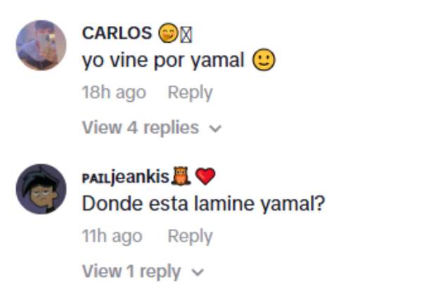Los comentarios del TikTok de Anna Gegnoso / TikTok Los comentarios del TikTok de Anna Gegnoso / TikTok
