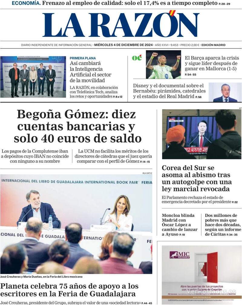 La Razón La Razón