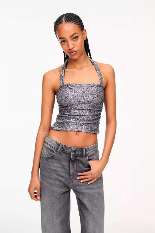 Top halter lentejuelas1 Top halter lentejuelas1