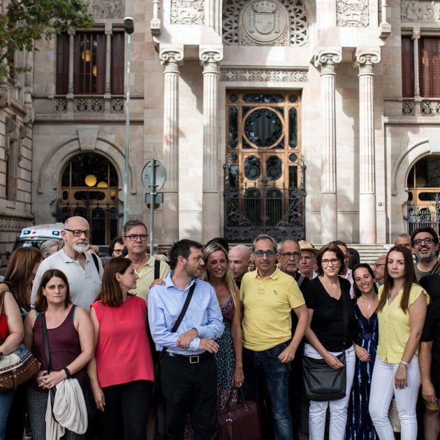 Querellants per la republica roda de premsa barcelona - Carles Palacio