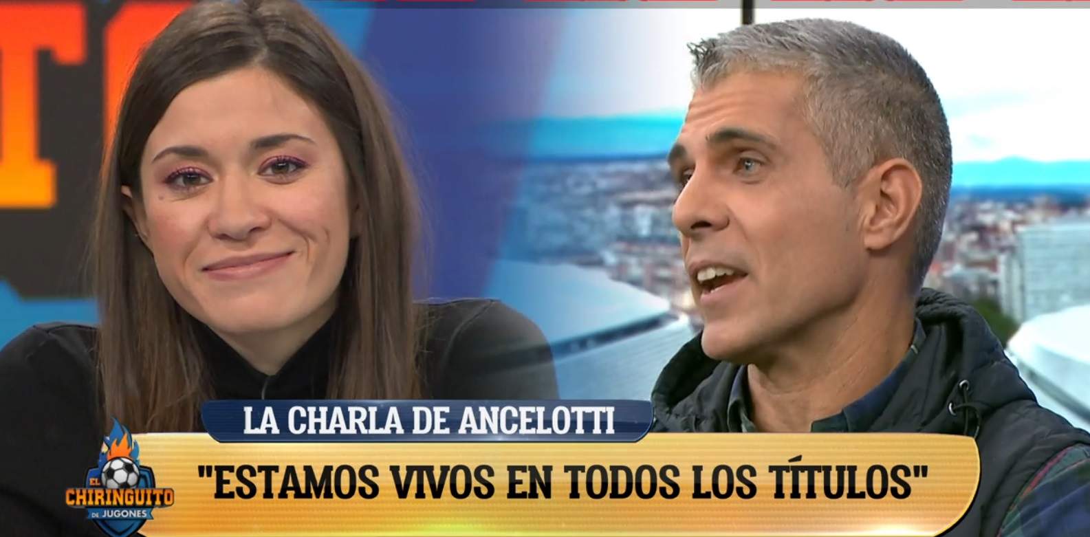 Ana Garcés li recrimina a José Luis Sánchez que digui 'Gerona' MEGAw Ana Garcés li recrimina a José Luis Sánchez que digui 'Gerona' MEGAw