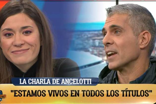 Ana Garcés le recrimina a José Luis Sánchez que diga 'Gerona' MEGAw Ana Garcés le recrimina a José Luis Sánchez que diga 'Gerona' MEGAw