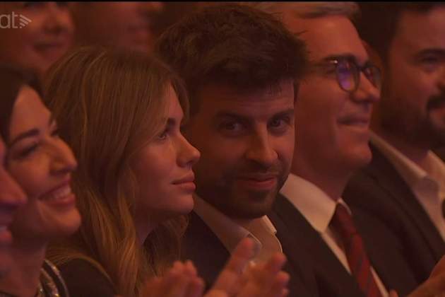 Clara Chía y Gerard Piqué, 125 años Barça / TV3 Clara Chía y Gerard Piqué, 125 años Barça / TV3