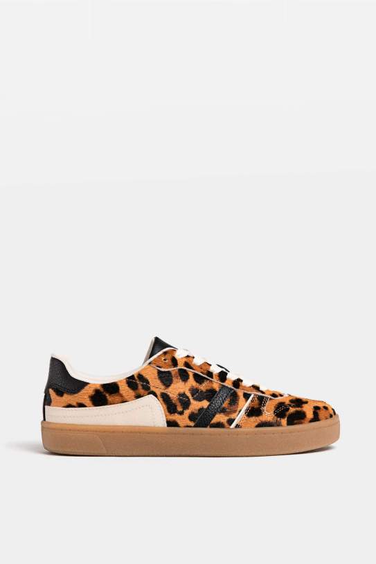Zapatilla print leopardo piel Zapatilla print leopardo piel