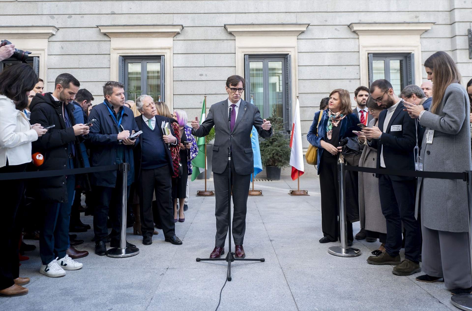 Illa reivindica la Constitución desde Madrid: “La mejor forma de defenderla es no apropiarse de ella”