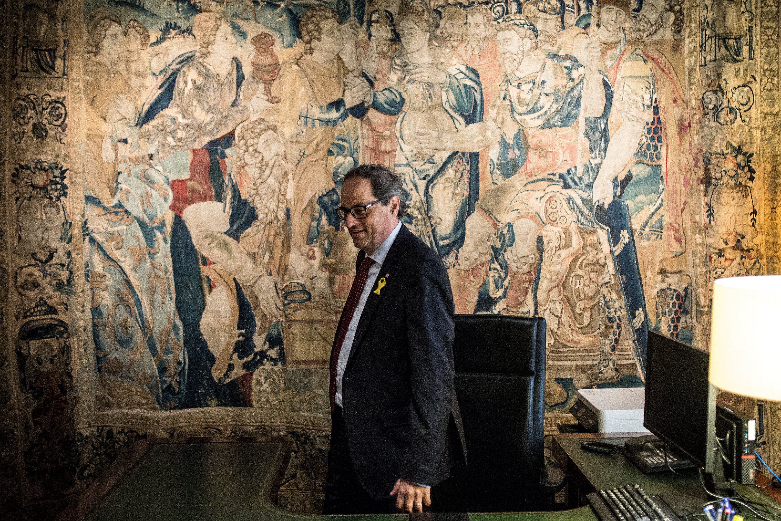 Catalonia's Quim Torra: two months to construct a presidency