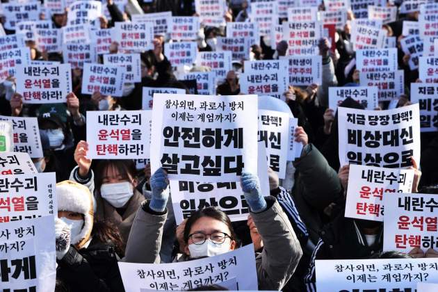 COREA DEL SUD MANIFESTACIÓ YOON EFE COREA DEL SUD MANIFESTACIÓ YOON EFE