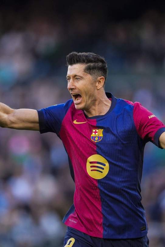 Lewandowski en el Betis - Barça / Foto: Europa Press Lewandowski en el Betis - Barça / Foto: Europa Press
