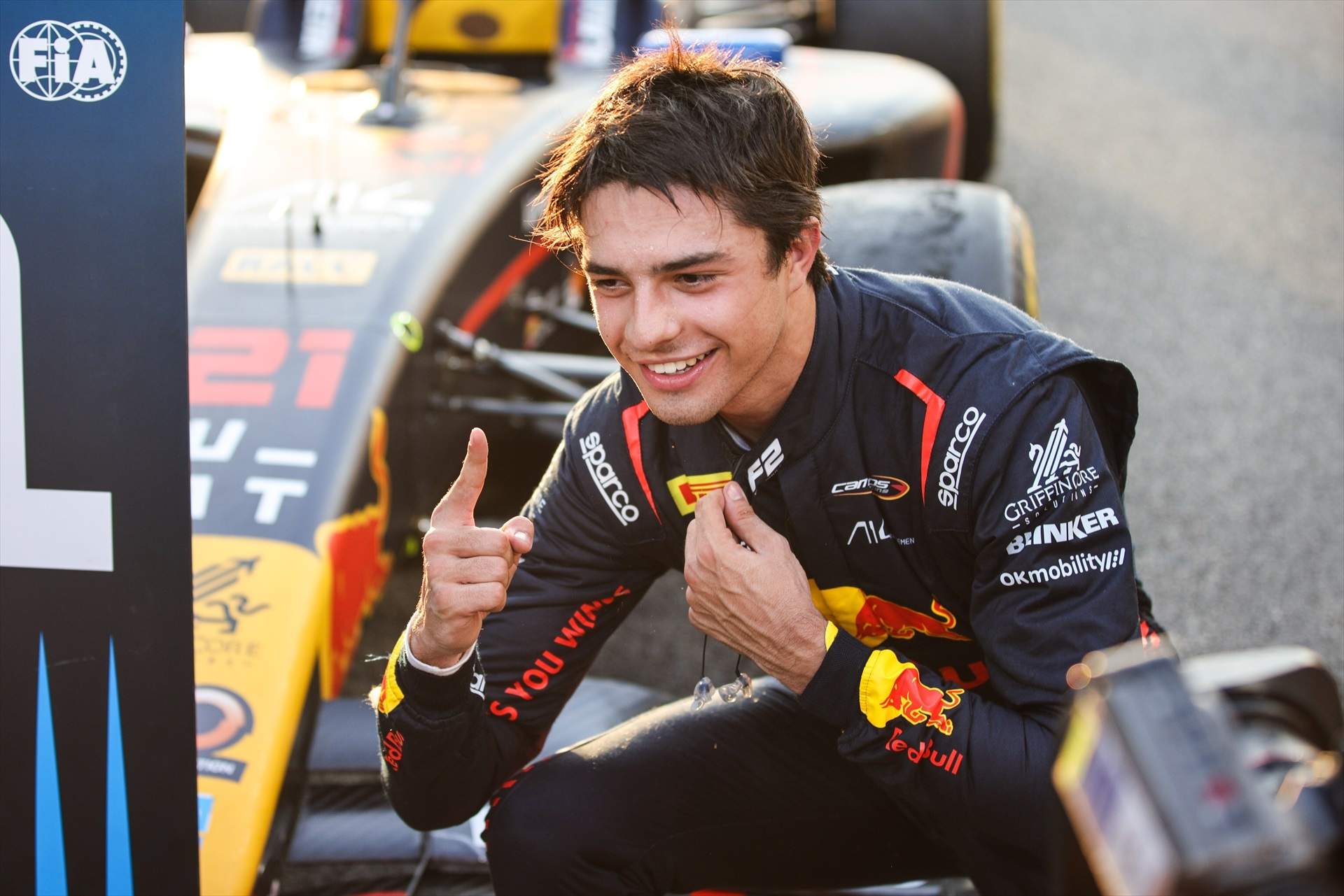 El català Pepe Martí guanya l'Esprint d'Abu Dhabi i fa història a F2