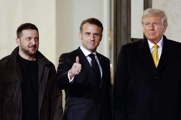 donald trump zelenski macron pares efe donald trump zelenski macron pares efe