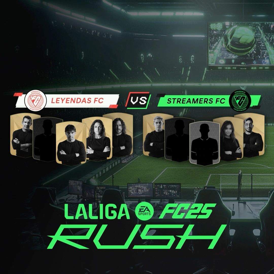 Morientes y Paul Ferrer fichan por el partido LALIGA EA SPORTS X FC 25 RUSH en Gamergy